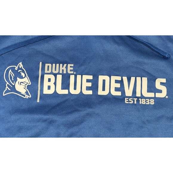 J2‎ Sport Duke University Blue Devils Hoodie Sweatshirt Size Medium Vintage Y2K - Picture 2 of 4